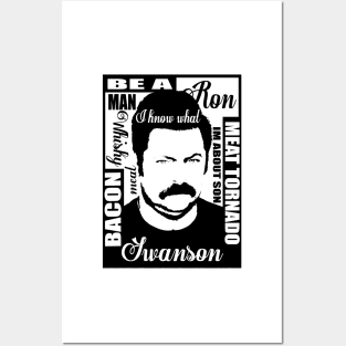 Ron Swanson parks and rec Posters and Art